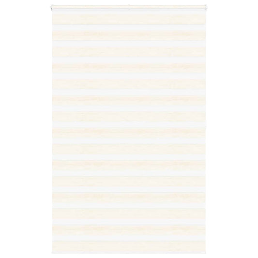 Zebra rolgordijn 140x200 cm stofbreedte 135,9 cm marmerbeige