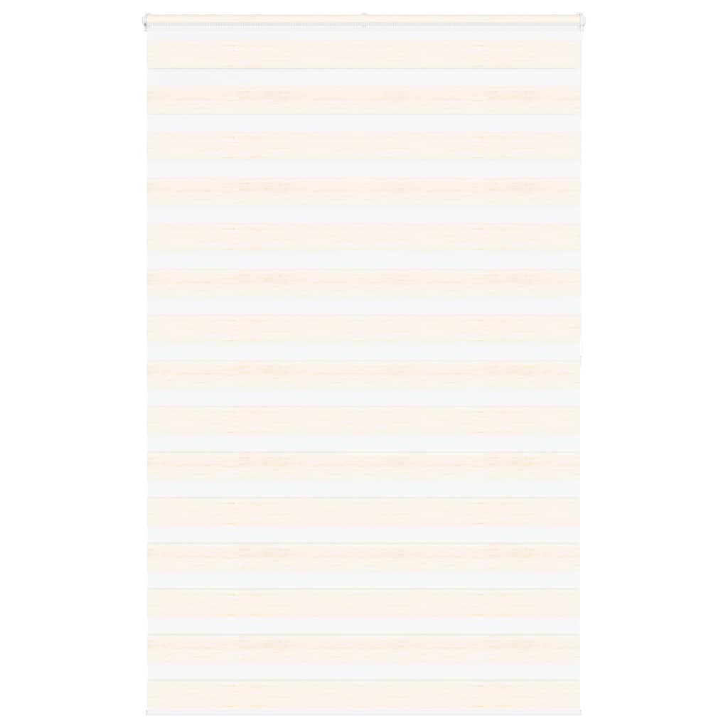 Zebra rolgordijn 145x200 cm stofbreedte 140,9 cm marmerbeige