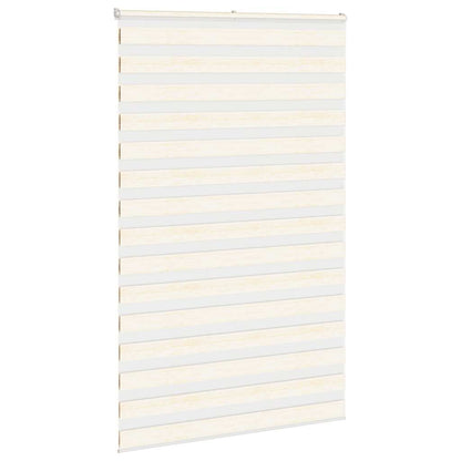 Zebra rolgordijn 145x200 cm stofbreedte 140,9 cm marmerbeige