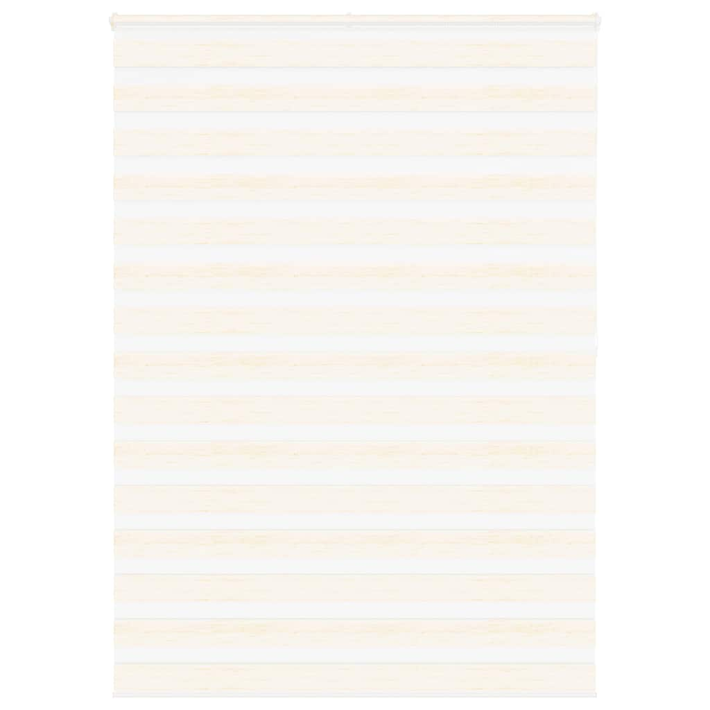 Zebra rolgordijn 165x200 cm stofbreedte 160,9 cm marmerbeige