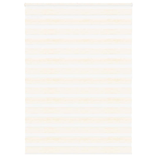 Zebra rolgordijn 165x200 cm stofbreedte 160,9 cm marmerbeige