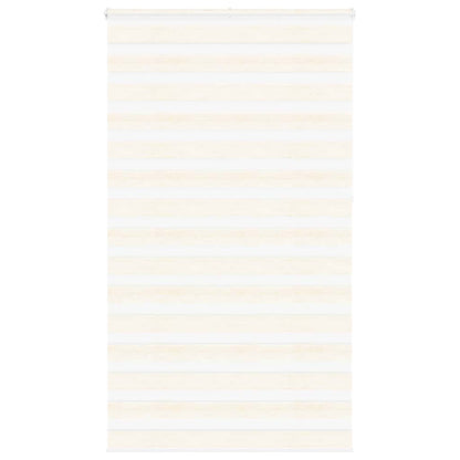 Zebra rolgordijn 125x230 cm stofbreedte 120,9 cm marmerbeige