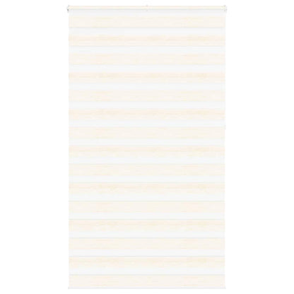 Zebra Blind 130x230cm stofbreedte 125,9cm polyester marmerbeige