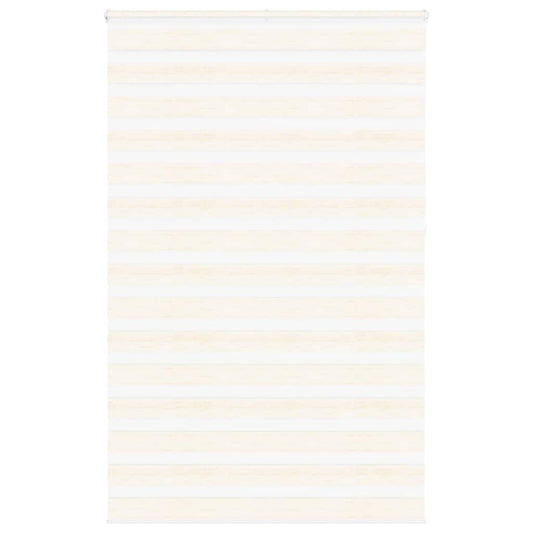 Zebra rolgordijn 140x230 cm stofbreedte 135,9 cm marmerbeige