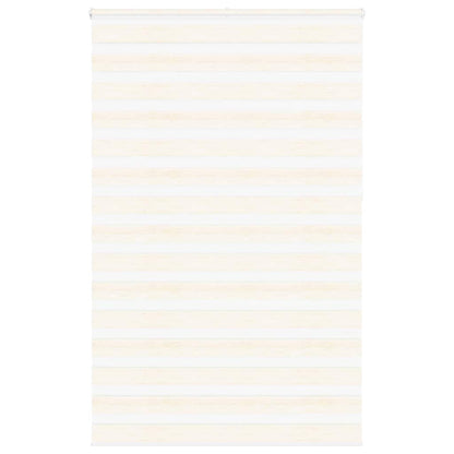 Zebra Blind 145x230cm stofbreedte 140,9cm polyester marmerbeige