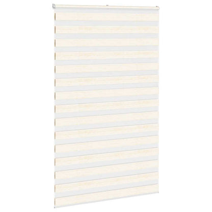 Zebra Blind 145x230cm stofbreedte 140,9cm polyester marmerbeige