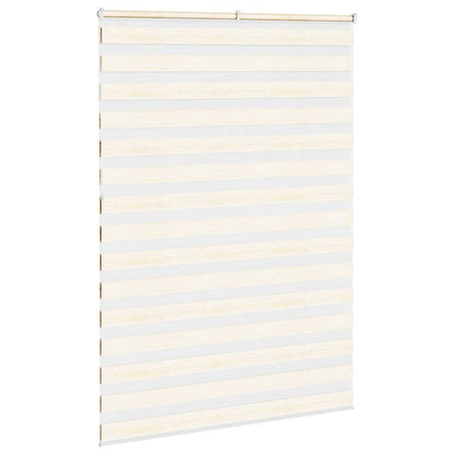 Zebra rolgordijn 155x230 cm stofbreedte 150,9 cm marmerbeige