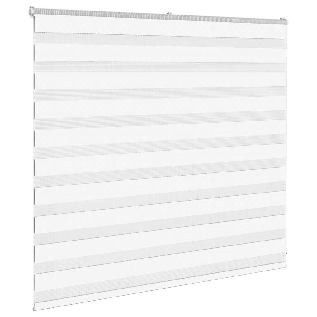 Zebra Blind 165x100 cm stofbreedte 160,9 cm polyester wit