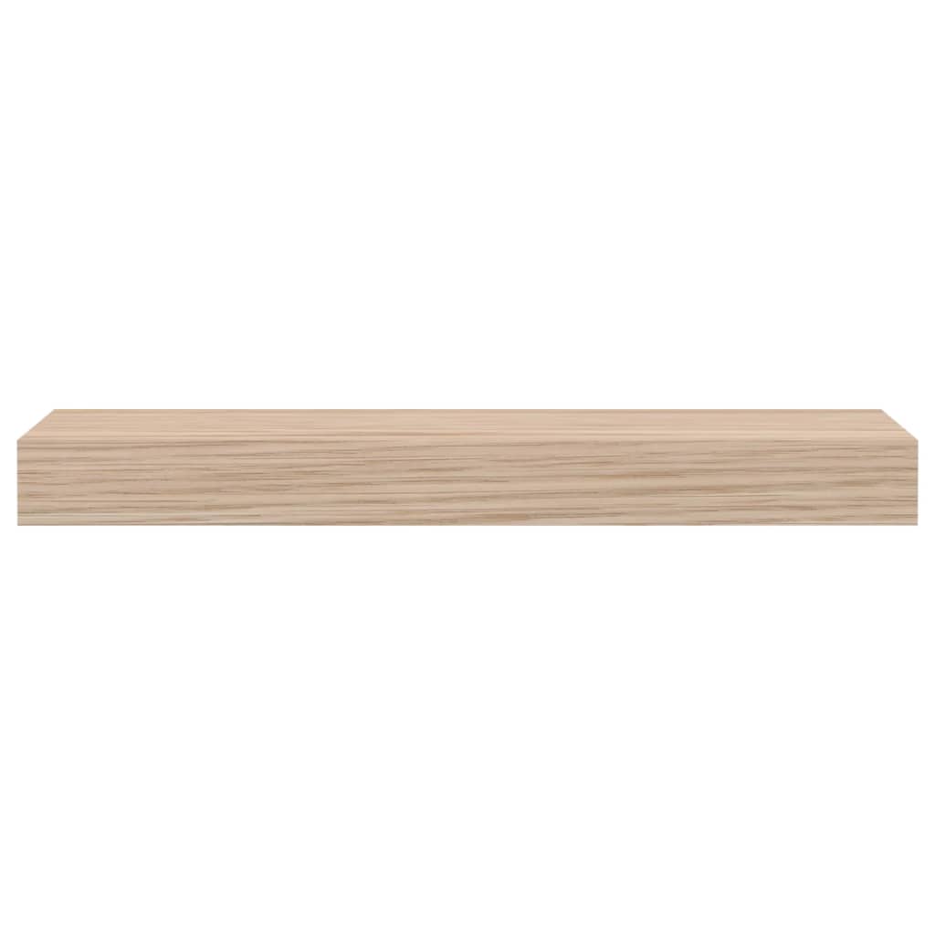 Wandschapppen 4 st 40x23,5x4 cm bewerkt hout