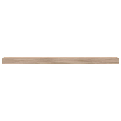 Wandschapppen 4 st 80x23,5x4 cm bewerkt hout