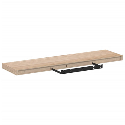 Wandschapppen 2 st 90x23,5x4 cm bewerkt hout