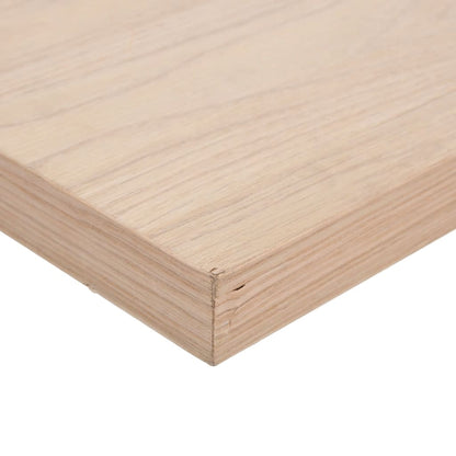 Wandschapppen 2 st 90x23,5x4 cm bewerkt hout