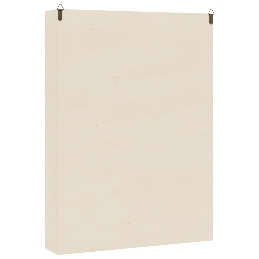 Wandkast met 6 schappen 40x8,5x55 cm