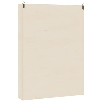 Wandkast met 6 schappen 40x8,5x55 cm