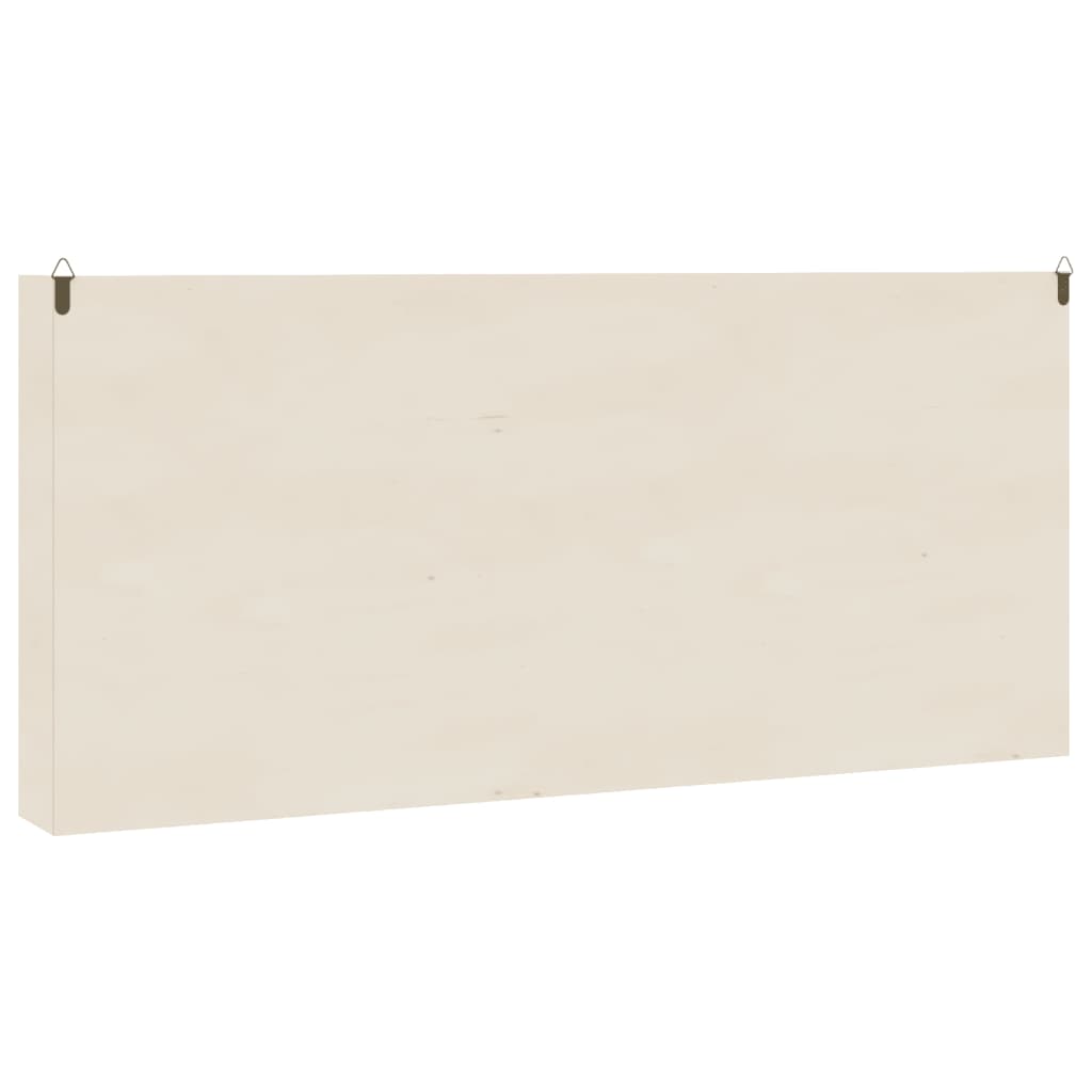 Wandkast met deuren 80x8,5x37 cm