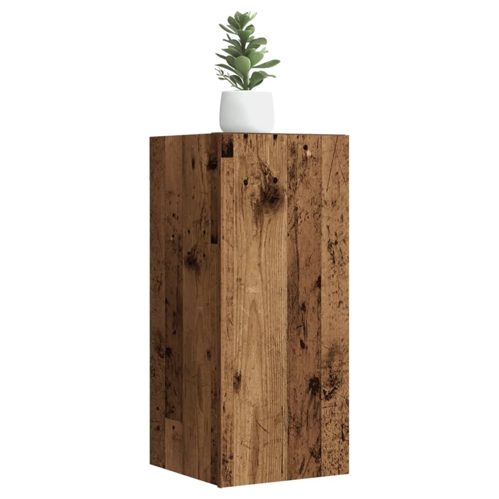 Tv-meubelen 2 st 30,5x30x60 cm bewerkt hout oud houtkleurig