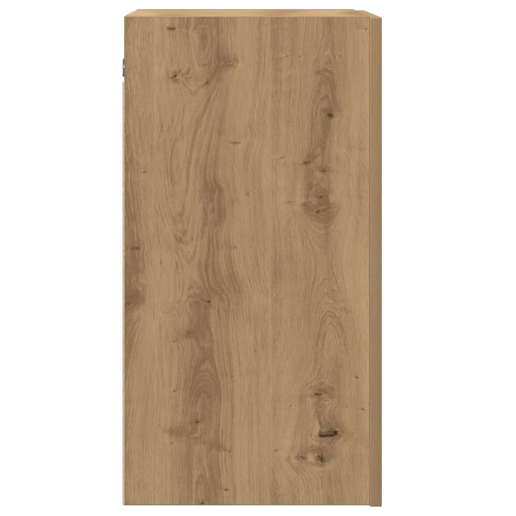 Tv-meubelen 2 st 30,5x30x60 cm bewerkt hout artisanaal eiken