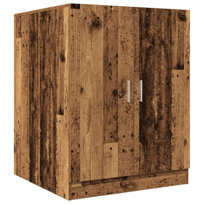 Wasmachinekast 70,5x71,5x91,5 cm oud houtkleurig