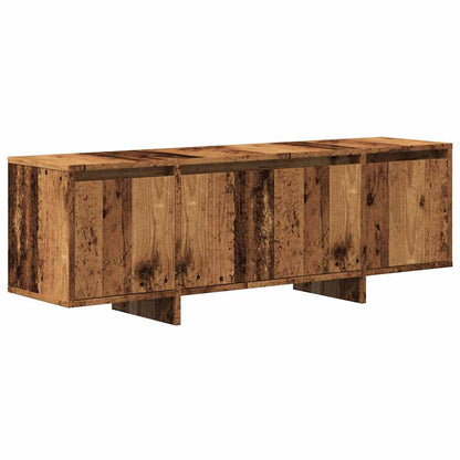 Tv-meubel 120x30x40,5 cm bewerkt hout oud houtkleurig