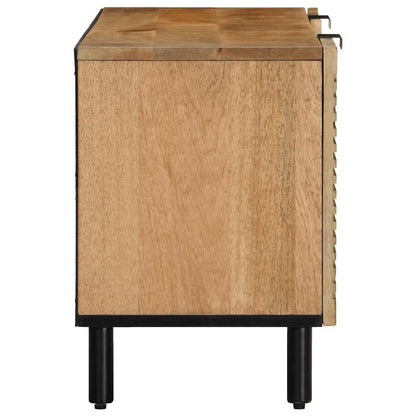 Tv-meubel 105x33x46 cm massief mangohout bruin