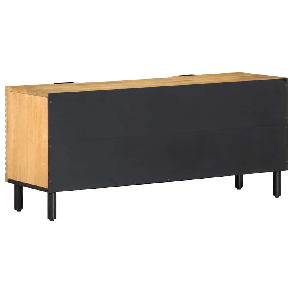 Tv-meubel 105x33x46 cm massief mangohout bruin