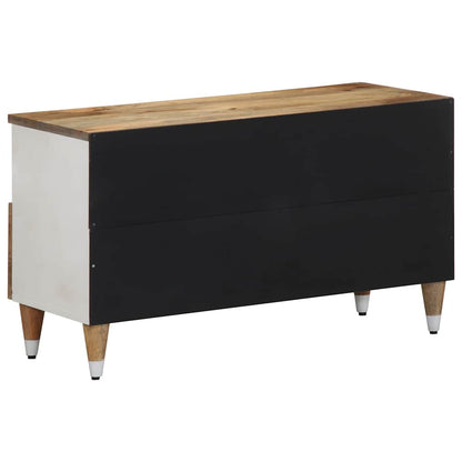 Tv-meubel 80x33,5x46 cm massief mangohout