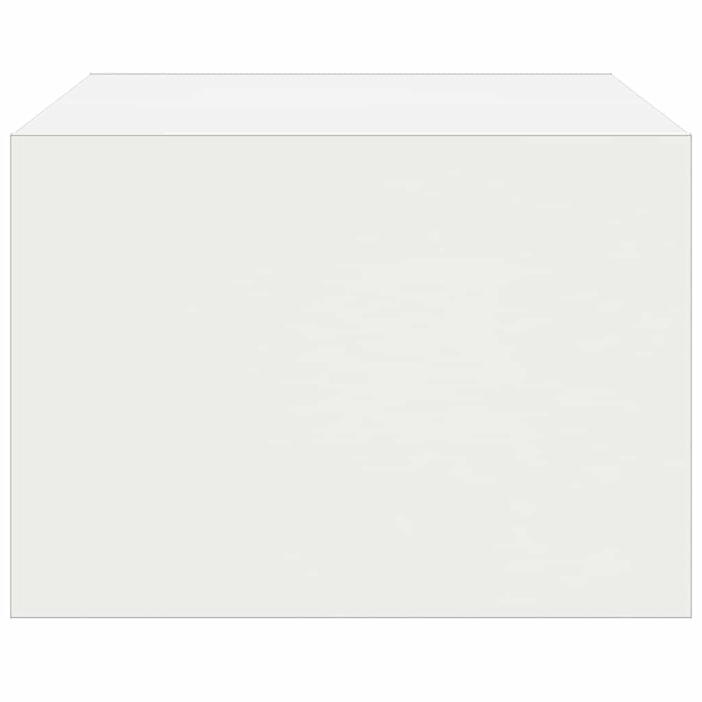 Tv-meubel met LED-verlichting 75x35,5x25 cm wit