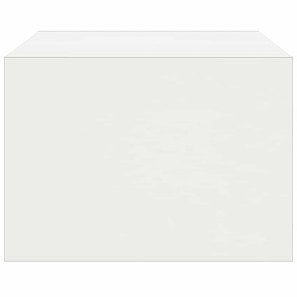 Tv-meubel met LED-verlichting 75x35,5x25 cm wit