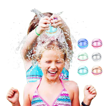 Herbruikbare waterbommen, splashballen, waterballonnen